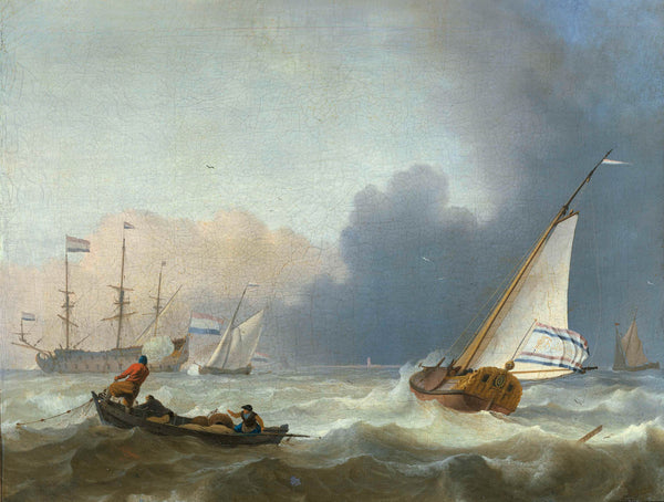 ludolf-bakhuysen-1694-rough-sea-with-a-dutch-yacht-under-sail-art-print-fine-art-reproduction-wall-art-id-a9q9uc2sy