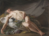 Jean Bernard-restout-1771-søvn-art-print-fine-art-gjengivelse-vegg-art-id-a9qfzrl06