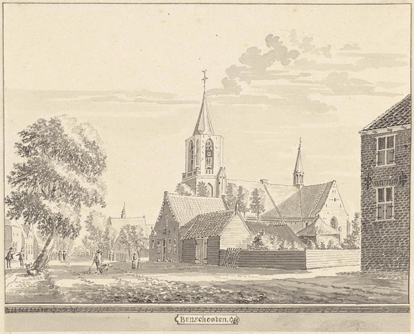 unknown-1717-bunschoten-face-with-the-church-art-print-fine-art-reproduction-wall-art-id-a9ruw31d0
