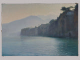 亨利·布罗克曼-1913-索伦托-银色海岸-艺术印刷-精美艺术-复制品-墙壁艺术