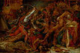 anne-louis-girodet-de-roucy-trioson-1809-skitse-til-oprøret-ved-kairo-kunsttryk-fin-kunst-reproduktion-vægkunst-id-a9s70h929