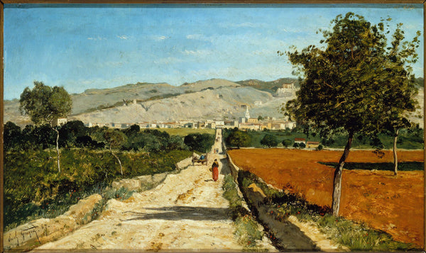 paul-camille-guigou-1867-landscape-of-provence-view-of-saint-saturnin-les-apt-art-print-fine-art-reproduction-wall-art