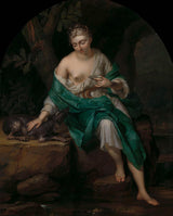 herman-van-der-mijn-1719-ženska-s-psom-umetniški-tisk-likovna-reprodukcija-stenske-umetnosti-id-a9tfvhfvr