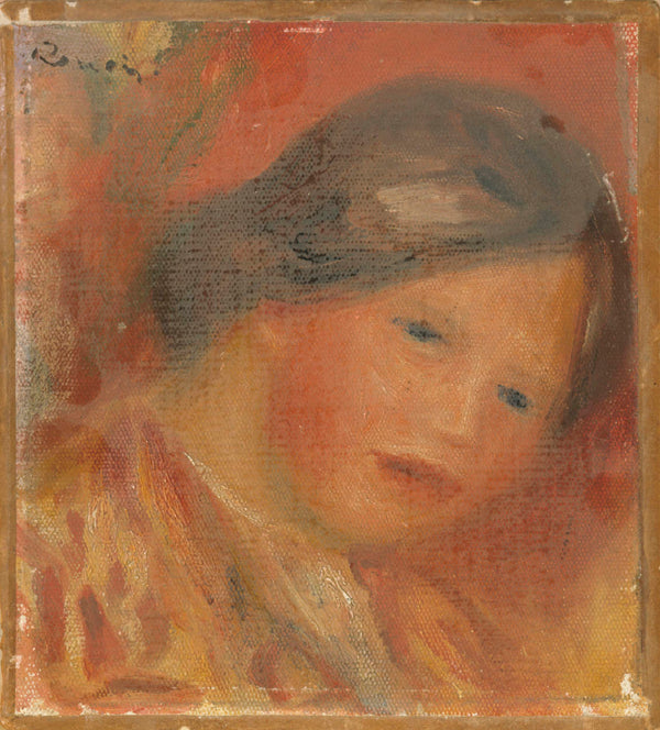 auguste-renoir-1917-head-of-a-woman-art-print-fine-art-reproduction-wall-art