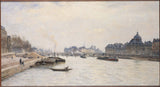 stanislas-lepine-1884-the-pont-des-arts-view-the-pont-royal-art-print-reproducție-de-art-fină-art-art-perete