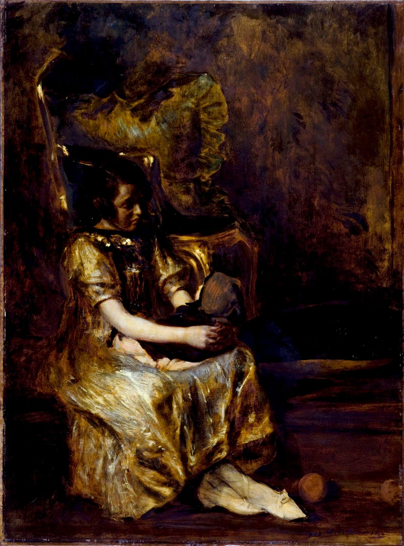 jacques-emile-blanche-1900-the-child-with-dolls-art-print-fine-art-reproduction-wall-art