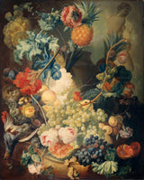 jan-van-os-1774-natüürmort-lillede-puuviljade-lindudega-kunst-print-kaunite kunstide reproduktsioon-seinakunst-id-a9uj924eh