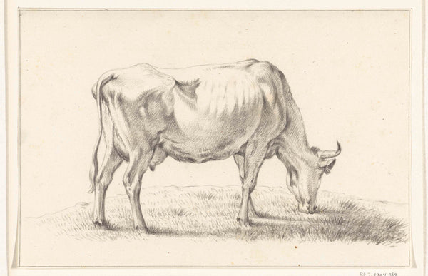 jean-bernard-1775-grazing-cow-right-art-print-fine-art-reproduction-wall-art-id-a9vzpj0wg