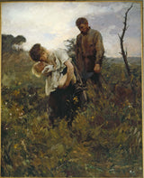 Алфред-Филип-Ролл-1893-Егзодус-уметност-штампа-ликовна-репродукција-зидна-уметност