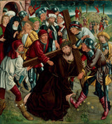 վարպետ-of-the-freising-visitation-1500-christ-carrying-the-cross-art-print-fine-art-reproduction-wall-art-id-a9y415u3e