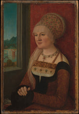 Bernhard-Strigel-1510-portrait-of-a-woman-art-print-fine-art-riproduzione-wall-art-id-a9zuvi2ye