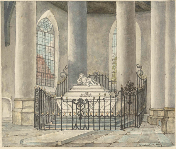 gerrit-lamberts-1843-gravestone-or-catharina-alida-van-der-dussen-in-a-art-print-fine-art-reproduction-wall-art-id-aa0smjm9a