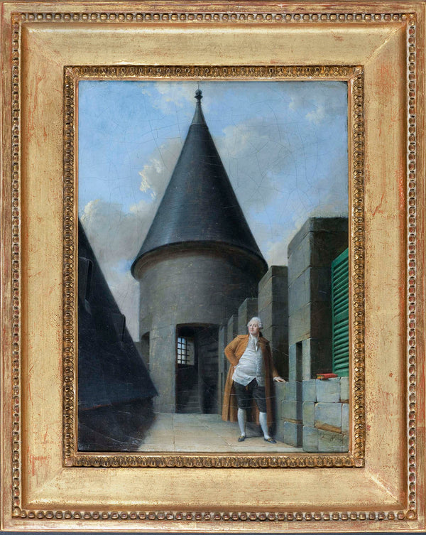 jean-francois-garneray-1814-louis-xvi-in-the-temple-art-print-fine-art-reproduction-wall-art