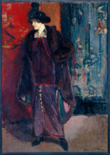 雅克·埃米爾·布蘭奇-1912-雛菊-德布羅意-肖像-藝術-印刷-美術-複製品-牆壁藝術