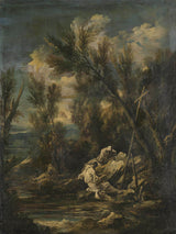 亚历山德罗·马格纳斯科1700年的迦太基修士在一种风景艺术打印精细艺术复制品墙上艺术id-aa1i84vm3