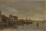 雅各布-馬里斯-1879-the-schreierstoren-阿姆斯特丹-藝術印刷-美術複製-牆藝術-id-aa1msn2ym