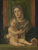 непознато-1490-девица-и-дете-уметност-печатење-фина уметност-репродукција-ѕид-арт-id-aa1nt26vx