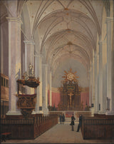 co-zeuthen-the-interior-of-trinity-nhà thờ-nghệ thuật-in-mỹ-nghệ-tái tạo-tường-nghệ thuật-id-aa2yqr3wk
