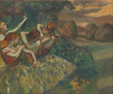 edgar-degas-1899-bốn vũ công-nghệ thuật-in-mỹ thuật-tái sản-tường-nghệ thuật-id-aa3loowbm