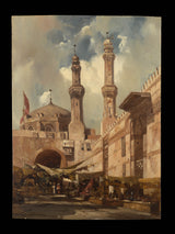 adrien-dauzats-1839-a-cairo-bazaar-art-ebipụta-fine-art-mmeputa-wall-art-id-aa438j5cu