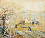 歐內斯特·勞森-1913-熱床-藝術-印刷-精美-藝術-複製-牆-藝術-id-aa4ue4b09