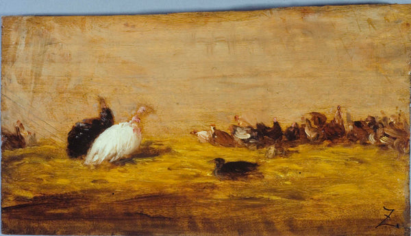 felix-ziem-1850-turkeys-art-print-fine-art-reproduction-wall-art