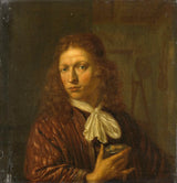 Jan-Van-Haensbergen-1660-Autoretrat-Art-Print-Fine-Art-Reproducció-Wall-Art-Id-aa5rtg1u1