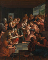 nieznany-1570-chrystus-błogosławi-dzieci-druk-sztuka-reprodukcja-dzieł-sztuki-ściennej-id-aa62s1hmb