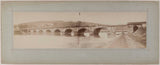 andre-adolphe-eugene-disderi-1870-vista-de-uma-ponte-destruída-impressão-arte-impressão-de-belas-artes-reprodução-arte-de-parede