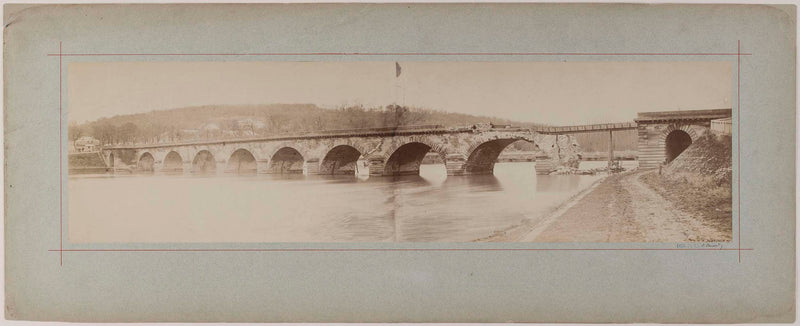 andre-adolphe-eugene-disderi-1870-view-of-a-destroyed-bridge-art-print-fine-art-reproduction-wall-art