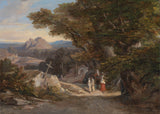 Edward-lear-1842-mellom-olavano-lcivitella-art-print-kunst--gjengivelse-vegg-art-id-aa6j57v49