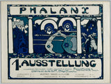 Василий Кандински--1901-плакат за най-първа изложба на най-фаланга-съвременните печат-фино арт-репродукция стена-арт-ID-aa7648ysm