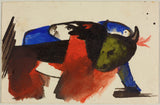 프란츠 마르크-1913-두 동물-엽서-신델스도르프에서-바실리-칸딘스키-인-뮌헨-예술-인쇄-미술-복제-벽-예술-id-aa88vueiu