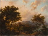 barend-cornelis-koekkoek-1853-postes-de-sol-al-rin-impressió-art-reproducció-belles-arts-wall-art-id-aa9e8eocg