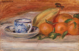 pierre-auguste-renoir-1908-oranges-bananes-et-tasse-de-thé-oranges-bananes-et-tasse-de-thé-impression-d'art-reproduction-fine-art-wall-art-id-aa9osjvpj