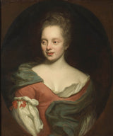 大衛·里克特·迪-1697-一位女士藝術肖像印刷美術複製品牆藝術 id-aa9tav61d