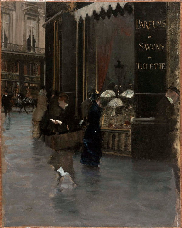 giuseppe-de-nittis-1880-the-purple-perfume-on-the-corner-of-the-boulevard-des-capucines-and-the-rue-scribe-art-print-fine-art-reproduction-wall-art