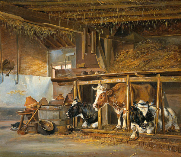 jan-van-ravenswaay-1820-cows-in-a-stable-art-print-fine-art-reproduction-wall-art-id-aaaxnvsxs