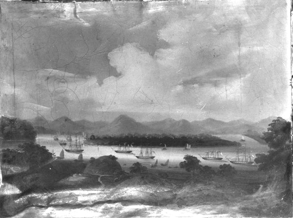 unknown-1840-harbor-scene-art-print-fine-art-reproduction-wall-art-id-aabm80w0l