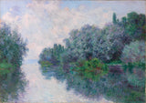 克勞德·莫奈-1885-吉維尼塞納河藝術印刷品美術複製品牆藝術 id-aad5ta79u