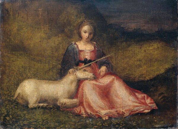 unknown-1510-woman-with-unicorn-art-print-fine-art-reproduction-wall-art-id-aadjco8tc