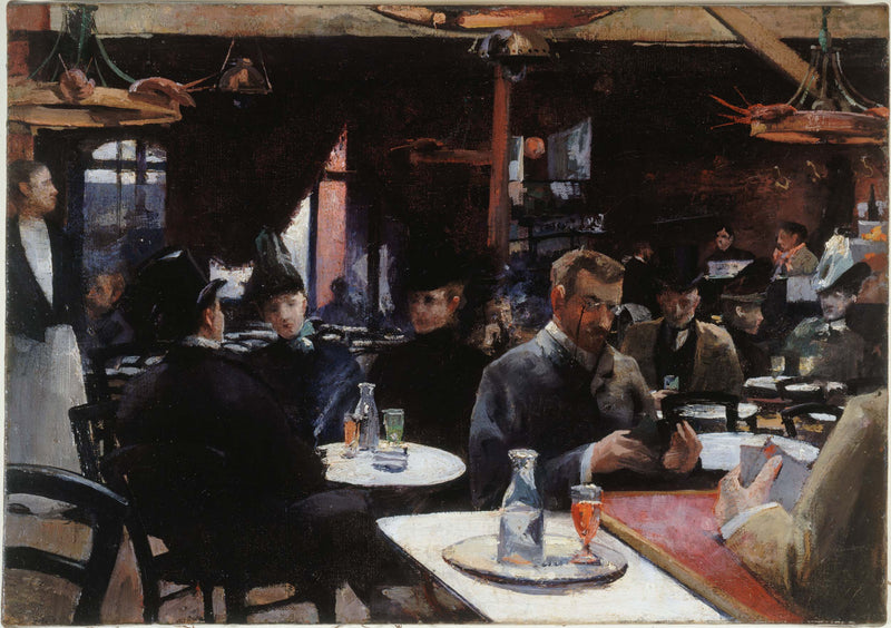 anonymous-1880-the-cafe-crayfish-art-print-fine-art-reproduction-wall-art