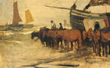 anton-malva-1870-trazendo-para-o-mar-de-uma-pesca-na-arte-de-impressão-de-multa-reprodução-de-arte-na-parede-id-aaevcmmja