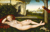 lucas-cranach-the-elder-1537-nymfa-jarneho-umeleckého-printu-fine-art-reprodukcie-steny-id-aaexdxfrr