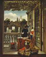 tsy fantatra-1665-the-terrace-art-print-fine-art-reproduction-wall-art-id-aag49hi5m