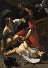 bartolomeo-manfredi-1613-amorek-skarcony-artystyczny-odbitka-dzieła-sztuki-reprodukcja-ściana-sztuka-id-aag9n2i75