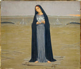 alexandre-seon-1910-the-flooded-city-tiež-takzvané-fluctuat-nec-mergitur-art-print-fine-art-reprodukcie-steny-umenie