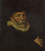 cornelis-ketel-1590-portret-van-die-skilder-dirck-barendsz-kunsdruk-fynkuns-reproduksie-muurkuns-id-aaghvid1v