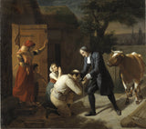 louis-hersent-fenelon-returns-a-stolen-cow-to-a-peasant-art-print-fine-art-reproduction-wall-art-id-aah808lxd