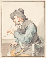aert-schouman-1720-pipe-moking-man-in-an-armchair-left-art-print-fine-art-reproduction-wall-art-id-aai55gwkh